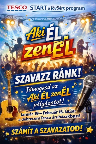 Szavazz a pályázatunkra!